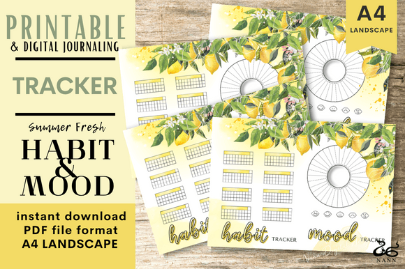 Habit Tracker Mood Tracker 201
