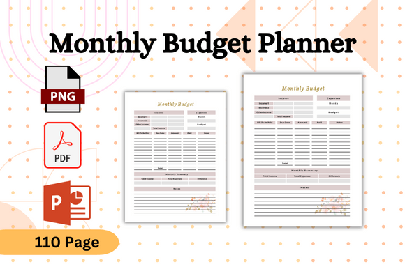 Monthly Budget Planner Vol-2